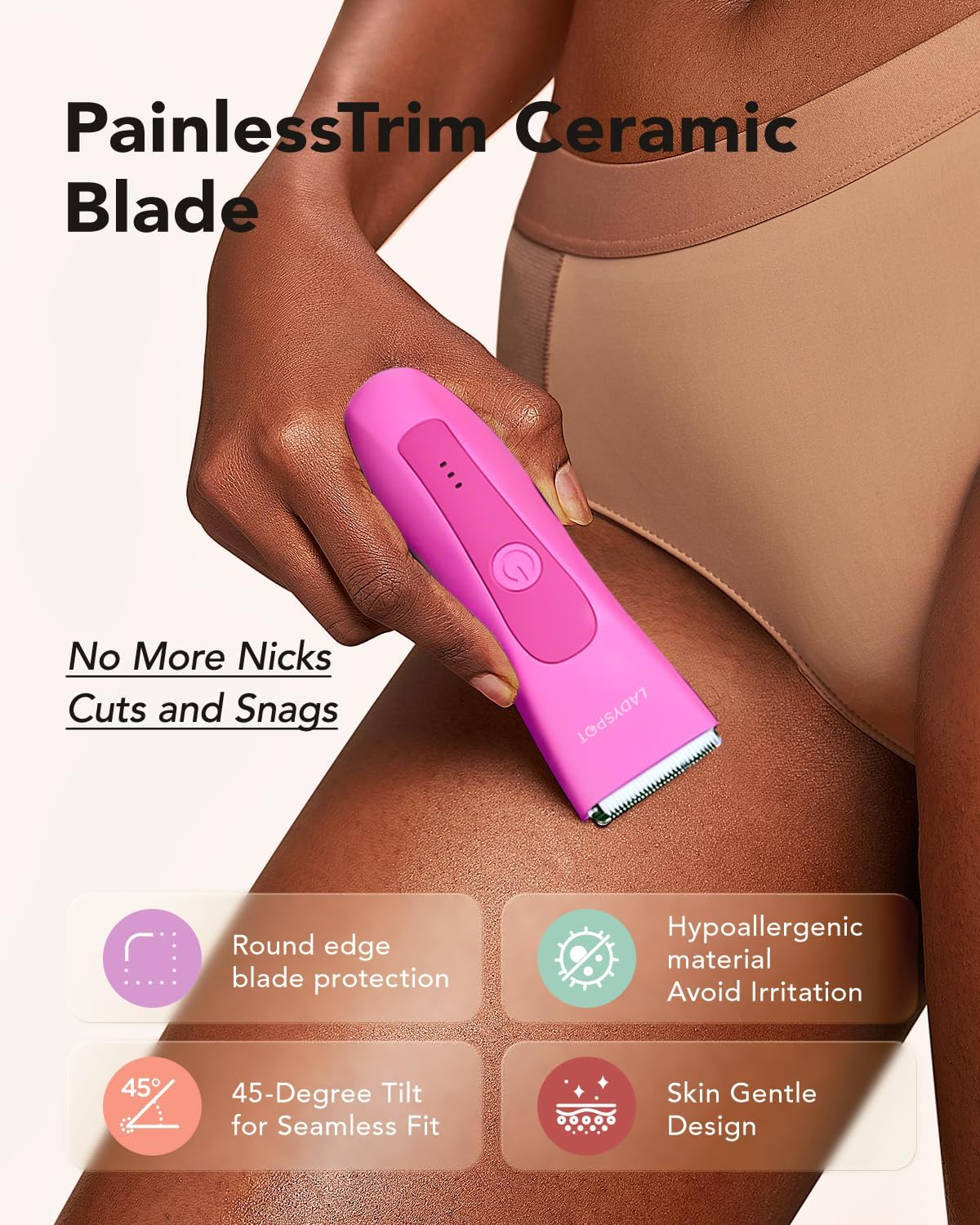 Bikini Trimmer for Women Pubic Trimmer for Women